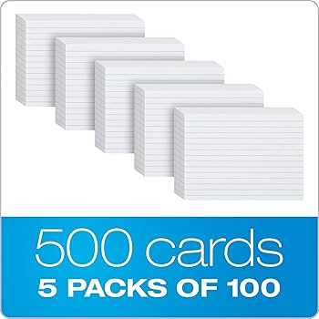 Amazon.co.jp: Oxford インデックスカード 500枚パック 4x6